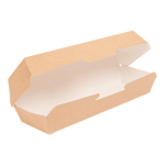 Caixa Cartão Sandes "Hot Dog" Kraft 23,2x9x6,3 CM Pack 50 - Take Away – Norpack - Image 8