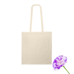 Saco Algodão / Tote Bag Crú 38x42cm c/ alças compridas – Norpack