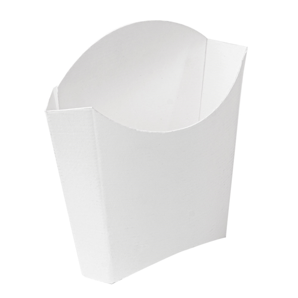 3001005482.png Caixa Cartão Branco p/Batata Frita 130x80x135mm Pack 200 Take Away – Norpack - Image 1