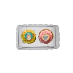 Caixa Cartolina Branca c/ tampa Pvc 2 Cupcakes – Norpack - Image 8