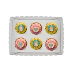 Caixa Cartolina Branca c/ tampa Pvc 6 Cupcakes – Norpack - Image 7