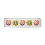 Caixa Cartolina Branca c/ tampa Pvc 5 Cupcakes – Norpack - Image 7