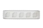 Caixa Cartolina Branca c/ tampa Pvc 5 Cupcakes – Norpack - Image 8