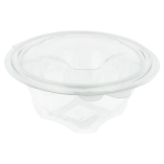 Taça Plástica Reutilizável RPET 500 Ml Pack 75 unidades - Sobremesa / Fruta / Salada c/ Tampa incorporada – Norpack - Image 4