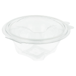 Taça Plástica Reutilizável RPET 500 Ml Pack 75 unidades - Sobremesa / Fruta / Salada c/ Tampa incorporada – Norpack - Image 2