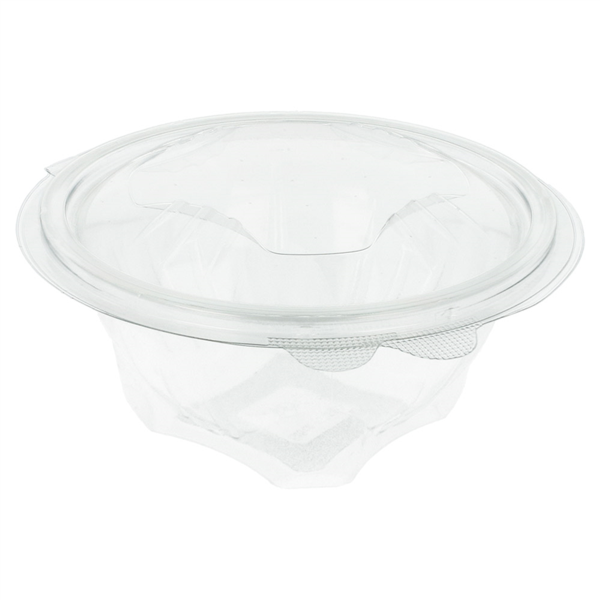 3001005592.png Taça Plástica Reutilizável RPET 500 Ml Pack 75 unidades - Sobremesa / Fruta / Salada c/ Tampa incorporada – Norpack - Image 1