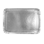 Bandeja Cartão Gourmet / Catering 1100 G/M2 19x28cm Prateado/ Ouro Pack 25 un. – Norpack - Image 5