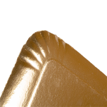 Bandeja Cartão Gourmet / Catering 1100 G/M2 19x28cm Prateado/ Ouro Pack 25 un. – Norpack - Image 3