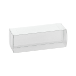 Caixa Pastelaria Transparente PVC 16x5x5cm p/ Macarons - Pastelaria – Norpack