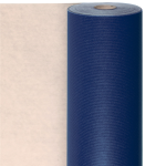 Rolo Papel Embrulho Kraft Verjurado Azul 70cmx100mtrs – Norpack