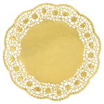 Naperon Papel Metalizado Dourado - Pack 100 unidades – Norpack - Image 2