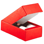 Caixa Cartão p/2 Garrafas 34x18,5x9cm Vermelha – Norpack