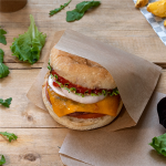 Bolsa Aberta 2 Lados Kraft Anti Gordura - FAST FOOD – Norpack - Image 4