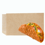 Bolsa Aberta 2 Lados Kraft Anti Gordura Crepes / Tacos 13x22 cm Pack 500 Unidades – Norpack - Image 3