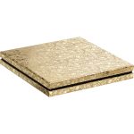 Caixa P/ Chocolates Dourada 6 Linhas 22,1x22,1x3,3cm – Norpack - Image 2