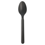 Colher Sopa BIOPlástico CPLA Preto 16CM Pack 50un. - Take Away – Norpack