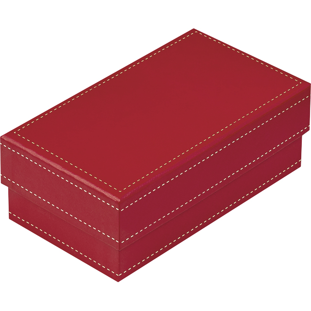 3001006035.jpg Caixa Cartão Presente Vermelha c/ tampa 14,4x8,3x5,3cm – Norpack - Image 1