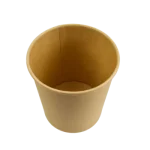 Caixa Cartão p/Alimentar Kraft 350ml s/ Tampa - Take Away / Sobremesa / Gelado / Sopa - Pack 25uni – Norpack - Image 10