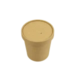 Caixa Cartão p/Alimentar Kraft 350ml s/ Tampa - Take Away / Sobremesa / Gelado / Sopa - Pack 25uni – Norpack - Image 2