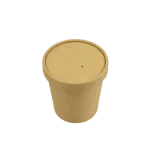Caixa Cartão p/Alimentar Kraft 350ml s/ Tampa - Take Away / Sobremesa / Gelado / Sopa - Pack 25uni – Norpack - Image 7
