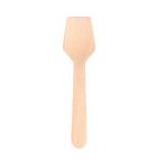 Colher Madeira Gelado 9,5cm Pack 100 / Take Away – Norpack