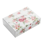 Caixa Cartão Branca 30x20x8cm Dia da Mãe - Flores – Norpack