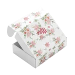 Caixa Cartão Branca 30x20x8cm Dia da Mãe - Flores – Norpack - Image 2