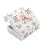 Caixa Cartão Branca 30x20x8cm Dia da Mãe - Flores – Norpack - Image 4