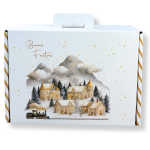 Caixa Cartão Presente / Cabaz Branca c/ pega "Vila Natal"– Várias Medidas Disponíveis – Norpack - Image 5