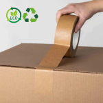 Fita Adesiva em Papel Ecopack p/ Uso Manual ou Desenrolador - ♲Ecológico♲ Ideal para E-commerce! - Disponível em Várias Larguras – Norpack - Image 2