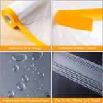 Rolo Plástico c/Fita Adesiva Pintura - Ideal para Obras! – Norpack - Image 9