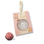 Caixa Individual Padrão Rosa para 1 Brigadeiro – Blister com Cinta e Fita de Cetim – Norpack