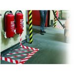 Rolo Fita Marcação / Sinalização de Perigos 767i Vermelha/Branca 3M – Ideal para Sinalizar Perigos! – Norpack - Image 2