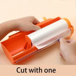 Cortador para Rolo Plástico c/Fita Adesiva Pintura - Ideal para Obras! – Norpack - Image 2