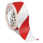 Rolo Fita Marcação / Sinalização de Perigos 767i Vermelha/Branca 3M – Ideal para Sinalizar Perigos! – Norpack