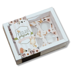 Caixa de Páscoa para 6 Brigadeiros c/ Tampa Acetato – 16x11,5x5cm – Norpack