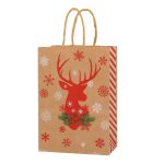 Saco Papel Kraft Natal 15x8x21cm Pack 8unid variados – Norpack