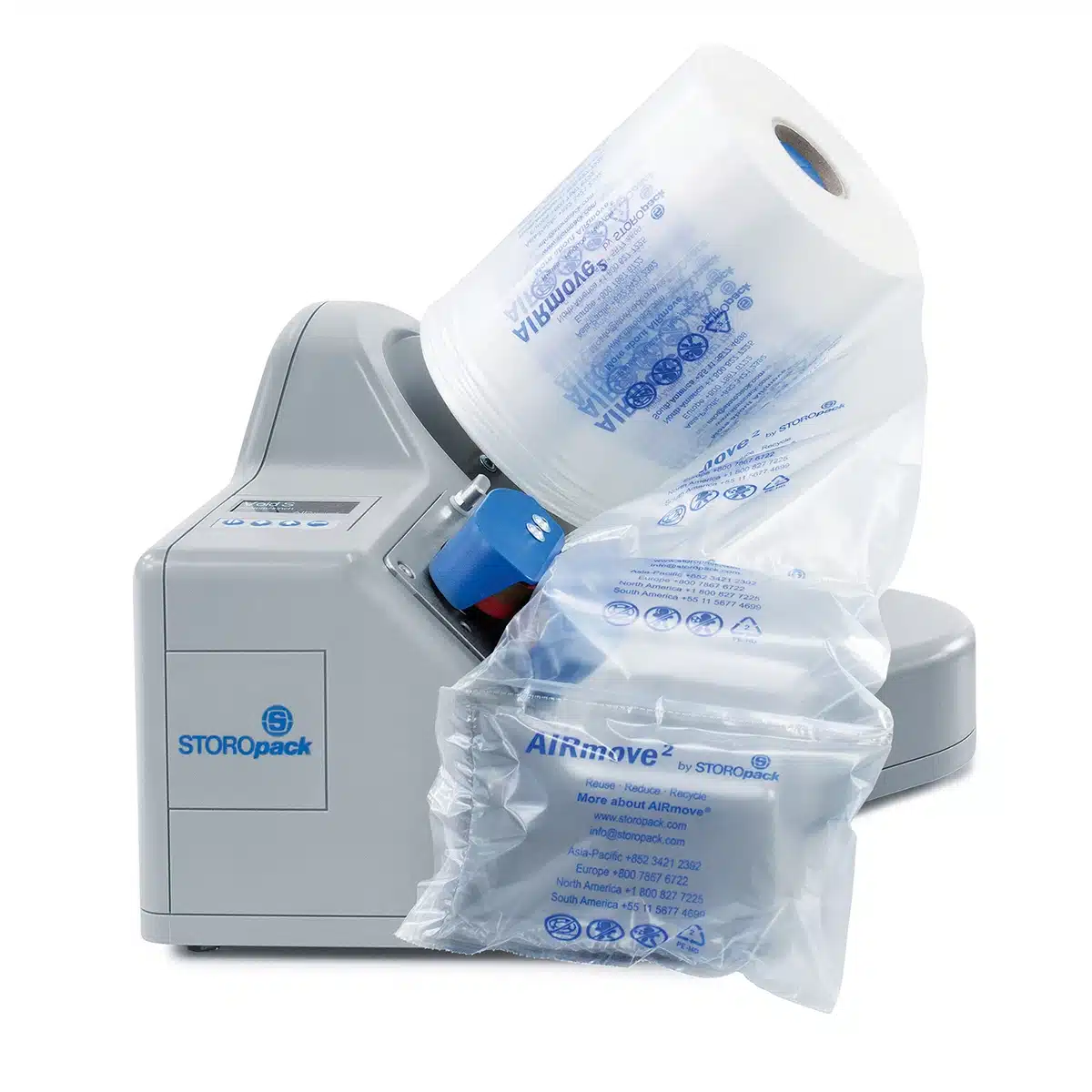 AIRmove_maquina_embalsantos.webp Máquina de enchimento de Almofadas / Bolsas de Ar AIRmove®2 - O sistema de almofada de ar certo para pequenas e médias necessidades de embalagem! – Norpack - Image 1