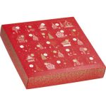 Caixa Cartão Calendário Advento Natal 29,5x29,5x5,3cm – Norpack - Image 4