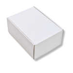 Caixa Cartão Postal Branca p/2 Garrafas 18,5x34x9cm – Norpack - Image 2