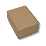 Caixa Cartão Postal Kraft p/3 Garrafas 28x34x9cm – Norpack - Image 2