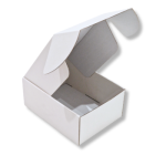 Caixa Cartão Postal Branca p/2 Garrafas 18,5x34x9cm – Norpack - Image 6
