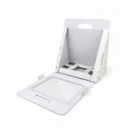 Caixa Cartão Branca Pastelaria p/ 4 Cupcakes + Bento Cake 30x20x28cm Riscas Verdes – Norpack - Image 3