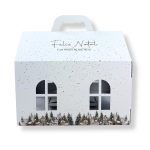 Caixa Cartão Branca Presente Casa c/ pega 30x20x17cm "Inverno Encantado" – Norpack - Image 2