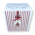 Caixa Cartão Cabaz Branca com Pegas 34x27x36cm Natal “Presente de Natal” – Norpack - Image 2