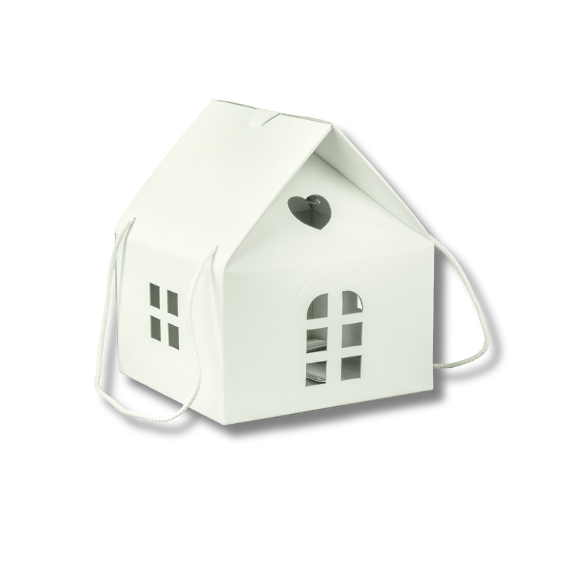 Caixa-Cartao-Casinha-Branca-c-cordao-200x200x180mm.png Caixa Cartão Casinha Branca c/ cordão 200x200x180mm – Norpack - Image 1