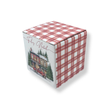 Caixa Cartão Cubo Presente Branca Natal “Clássico de Natal”– Várias Medidas Disponíveis – Norpack - Image 3