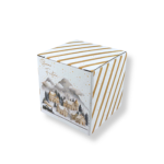 Caixa Cartão Cubo Presente Branca Natal “Vila Natal”– Várias Medidas Disponíveis – Norpack - Image 6