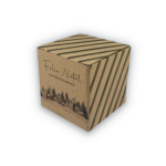 Caixa Cartão Cubo Presente Kraft Natal "Inverno Encantado"– Várias Medidas Disponíveis – Norpack - Image 6