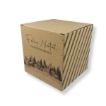 Caixa Cartão Cubo Presente Kraft Natal "Inverno Encantado"– Várias Medidas Disponíveis – Norpack - Image 8